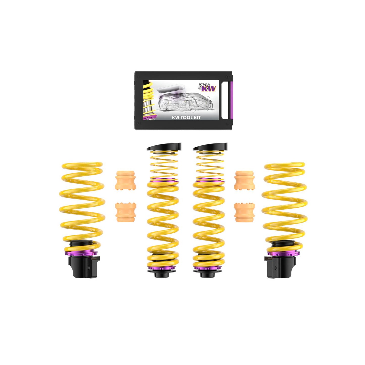 KW HAS Adjustable Lowering Springs for BMW M2, M2 Competition F87 M3 03/16- 272-331KW 253200AN