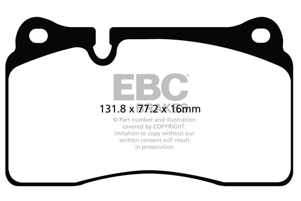 EBC Front RP1 Pads DP82070RP1