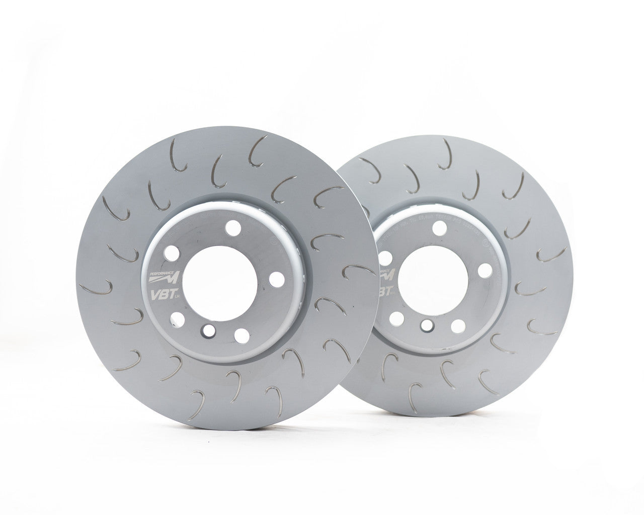 VBT VagBremTechnic 2-Piece Front 370mm Hooked Brake Discs Pair for BMW 3 Series F30 F31 M340i 340i