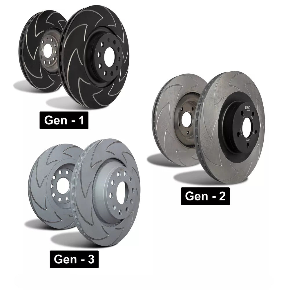 EBC 312mm Front Brake Discs for Seat Ibiza 6L Cupra AP Racing Calipers BSD930