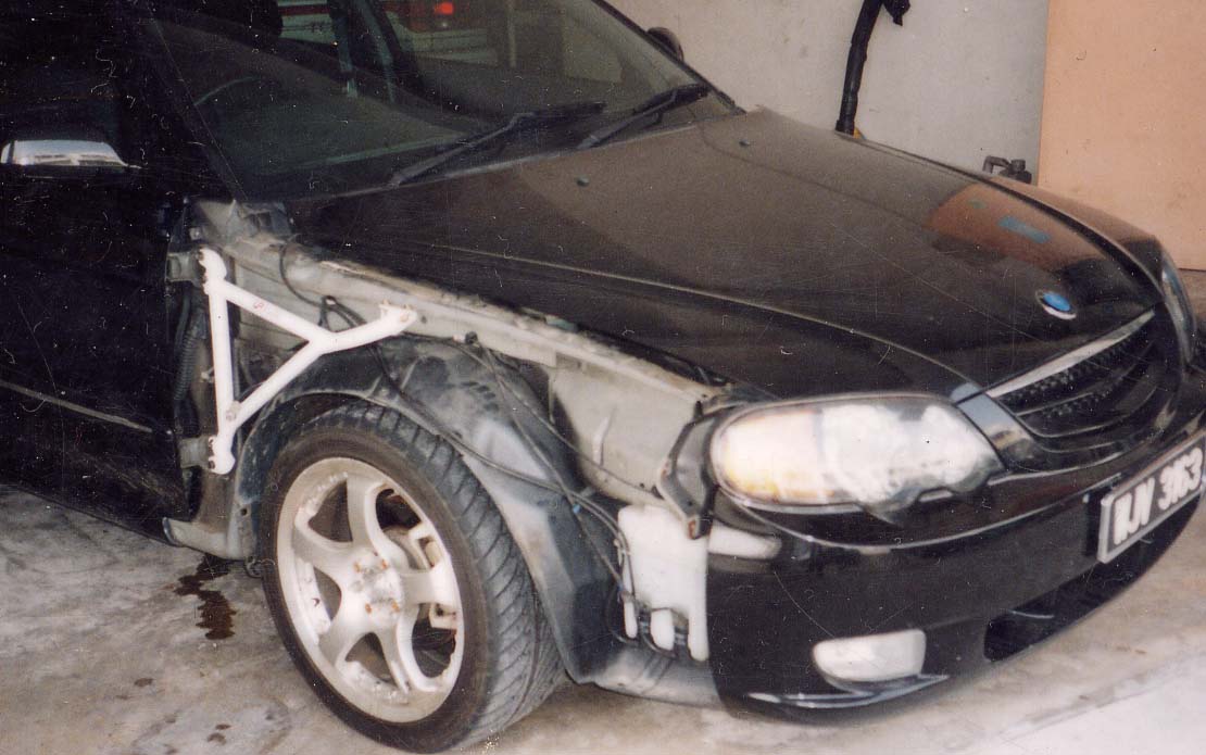 Ultra Racing Fender Bars for KIA SPECTRA 1ST GEN 1.5 2WD 2001-2003