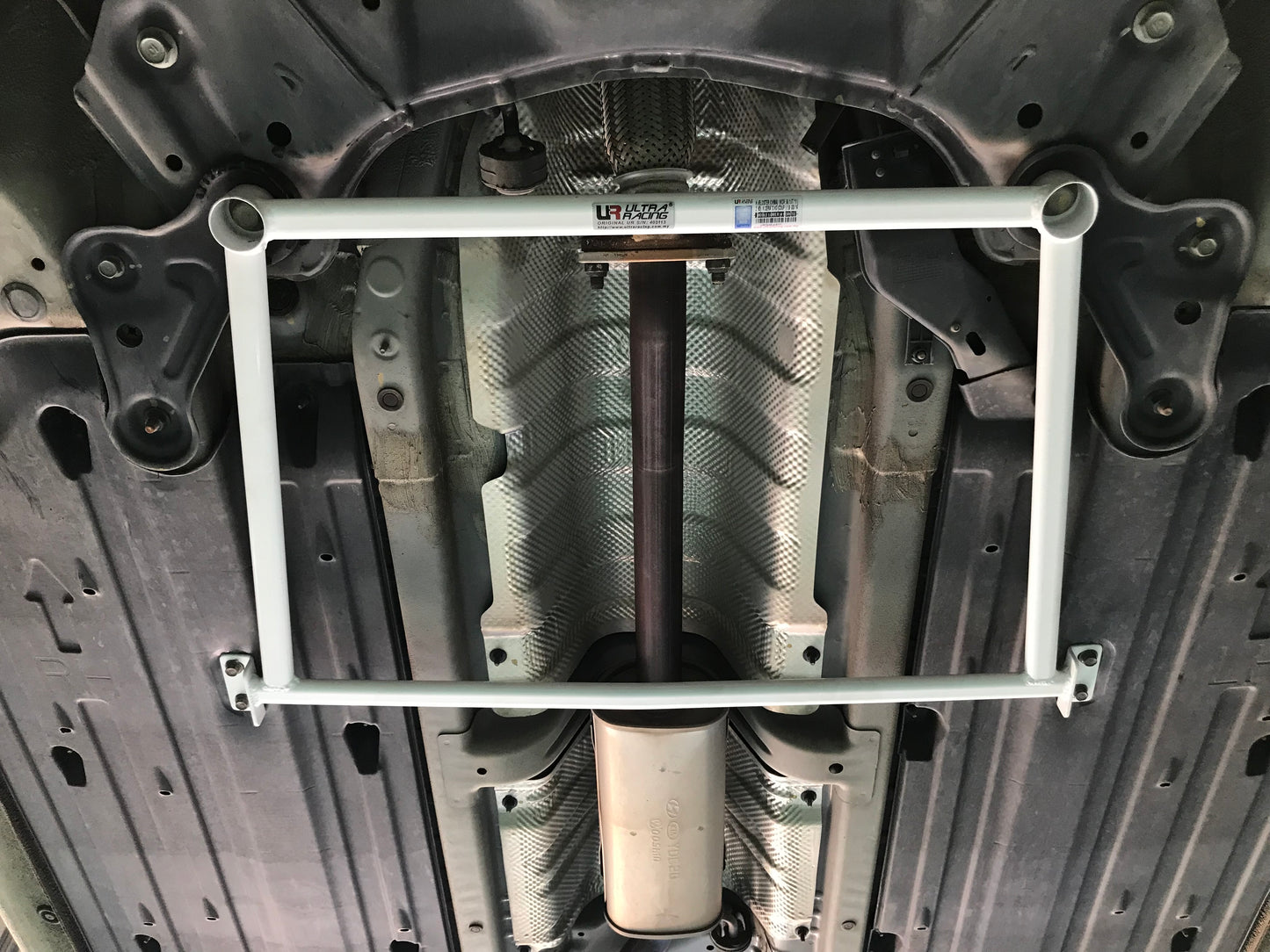 Ultra Racing Mid Lower Brace for KIA FORTE 2ND GEN K3 (YD) 1.6 GDI 2WD COUPE 2012-2018