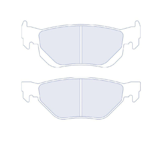 CL Brakes 4105 RC5+ Rear Brake Pads for BMW 328i / E82 128i E87 1.8 & 2.0