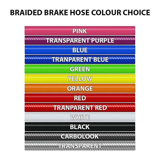 HEL Braided Brake Lines Hoses For Skoda Fabia vRS 1.9 TDI STOCK Calipers