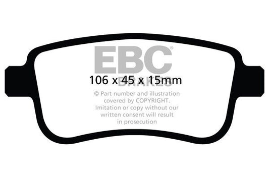 EBC Orangestuff Brake Pads DP92025