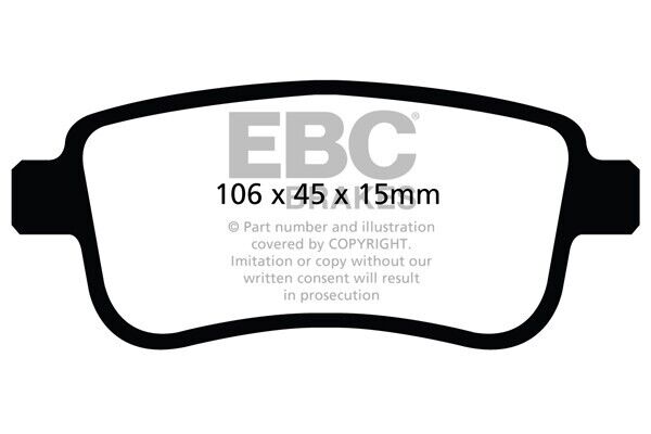 EBC Orangestuff Brake Pads DP92025