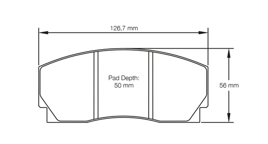 Pagid Racing RSL 29 Brake Pads E126929010
