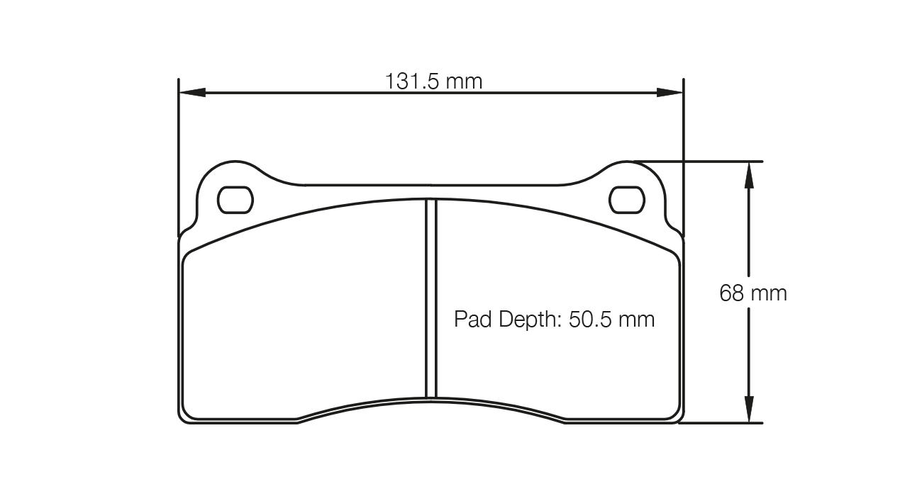 Pagid Racing RSL 29 Brake Pads E128729010