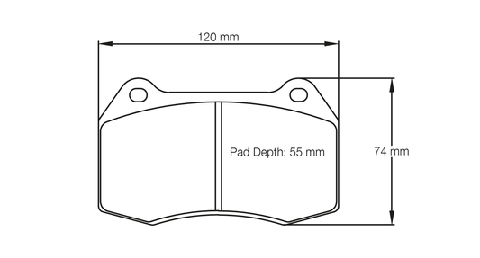Pagid Racing RSL 29 Brake Pads E142729010