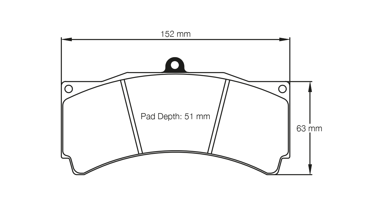 Pagid Racing RSL 29 Brake Pads E153829010