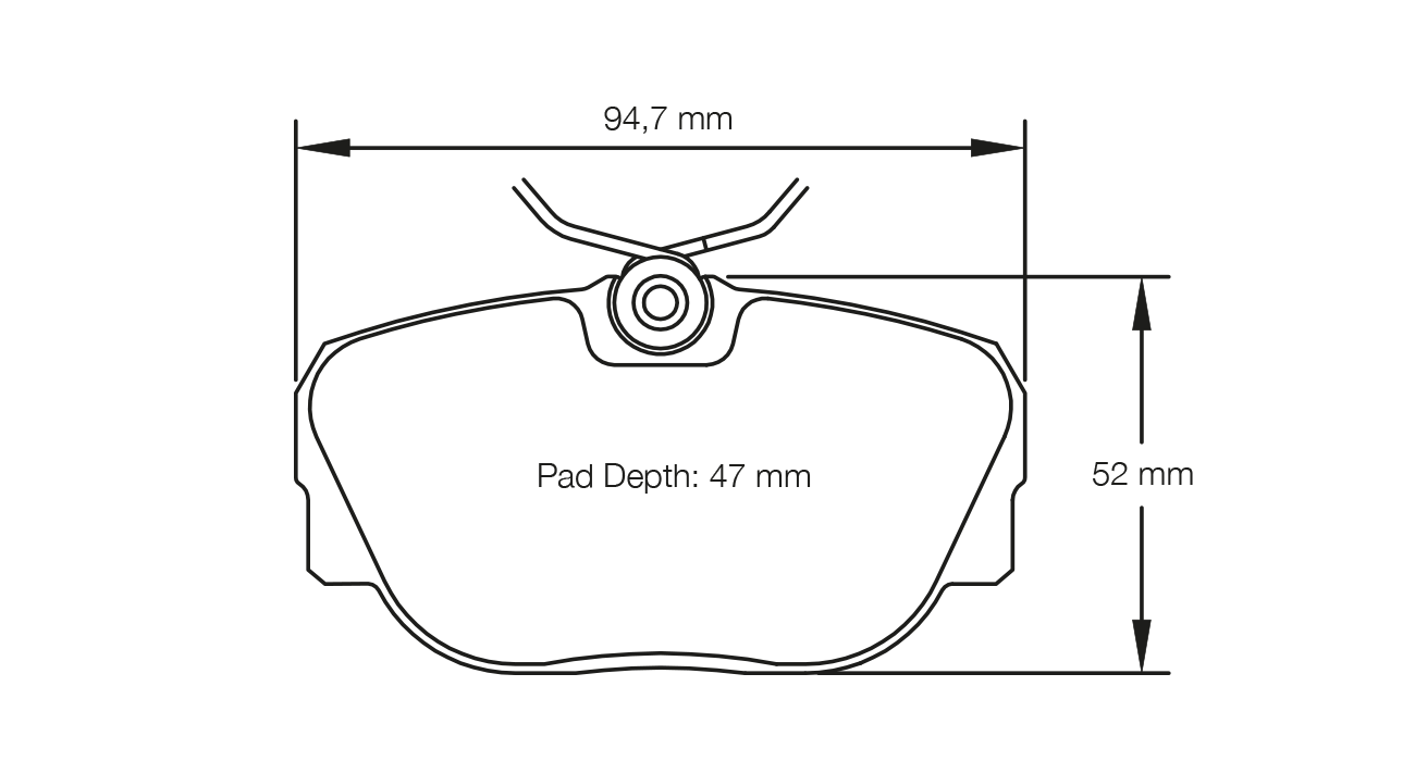Pagid Racing RSL 29 Brake Pads E154429010