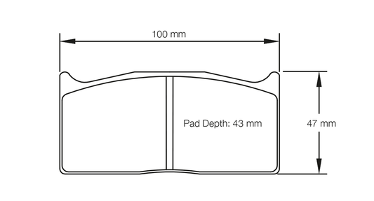 Pagid Racing RSL 29 Brake Pads E170529010