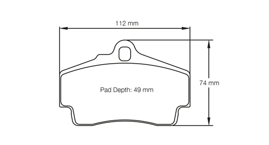 Pagid Racing RSL 29 Brake Pads E240629010