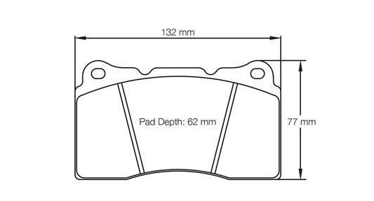 Pagid Racing RSL 29 Brake Pads E248729010