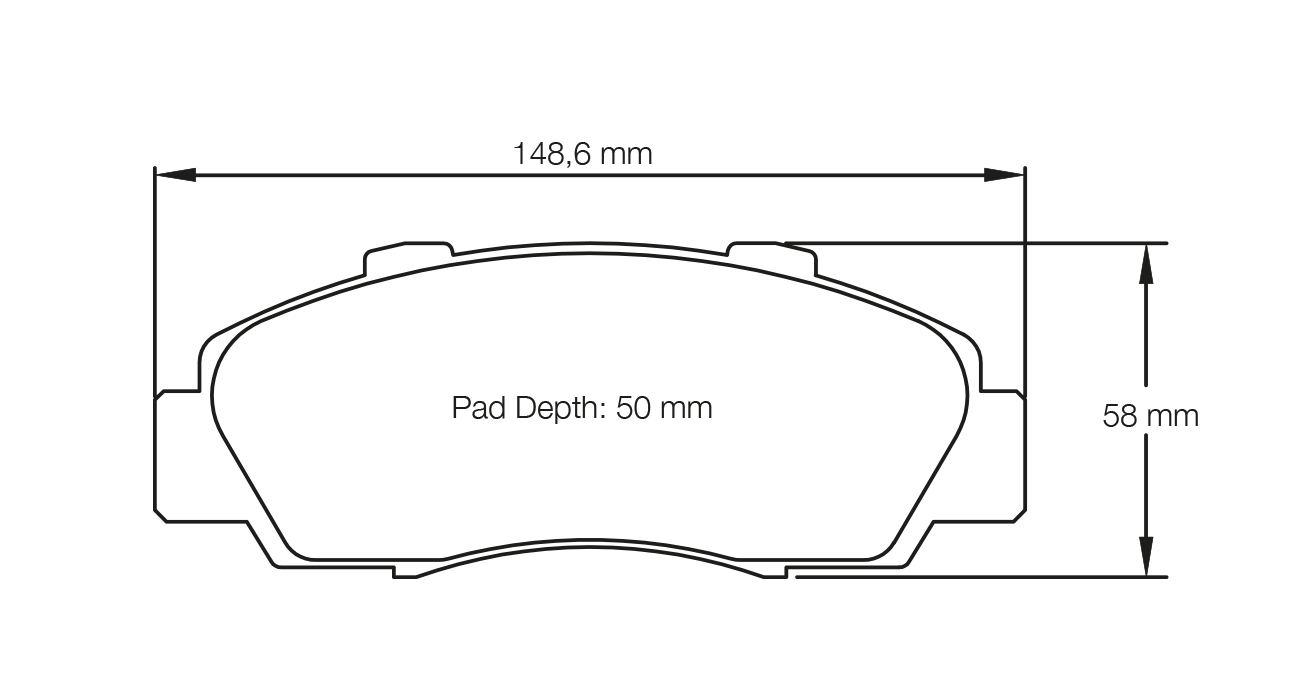 Pagid Racing RSL 29 Brake Pads E262329010