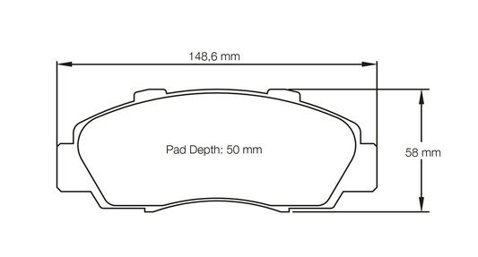 Pagid Racing RSL 29 Brake Pads E262329010