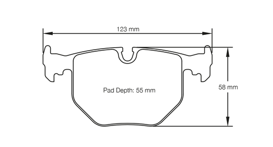 Pagid Racing RSL 29 Brake Pads E268529010
