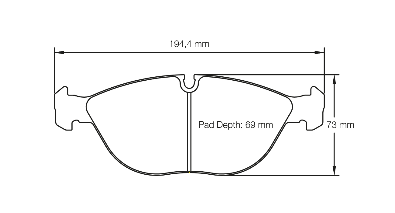 Pagid Racing RSL 29 Brake Pads E283029010