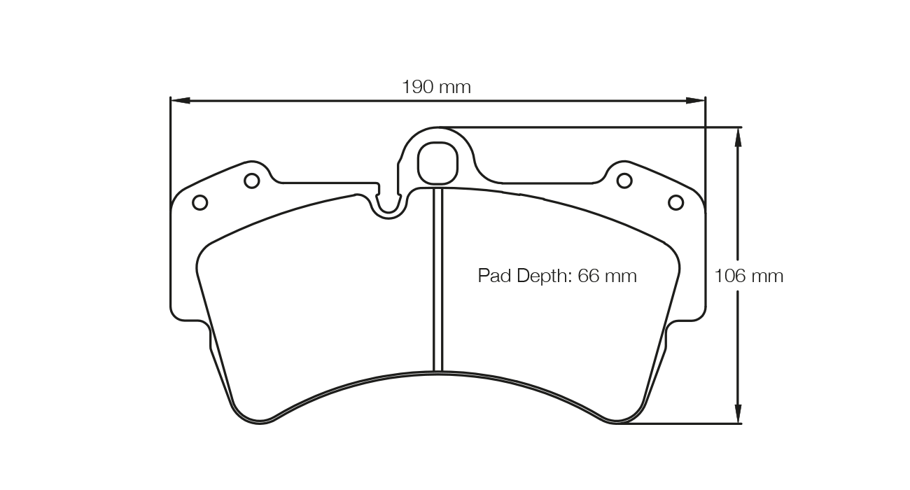 Pagid Racing RSL 29 Brake Pads for Brembo 18Z Calipers E284529010