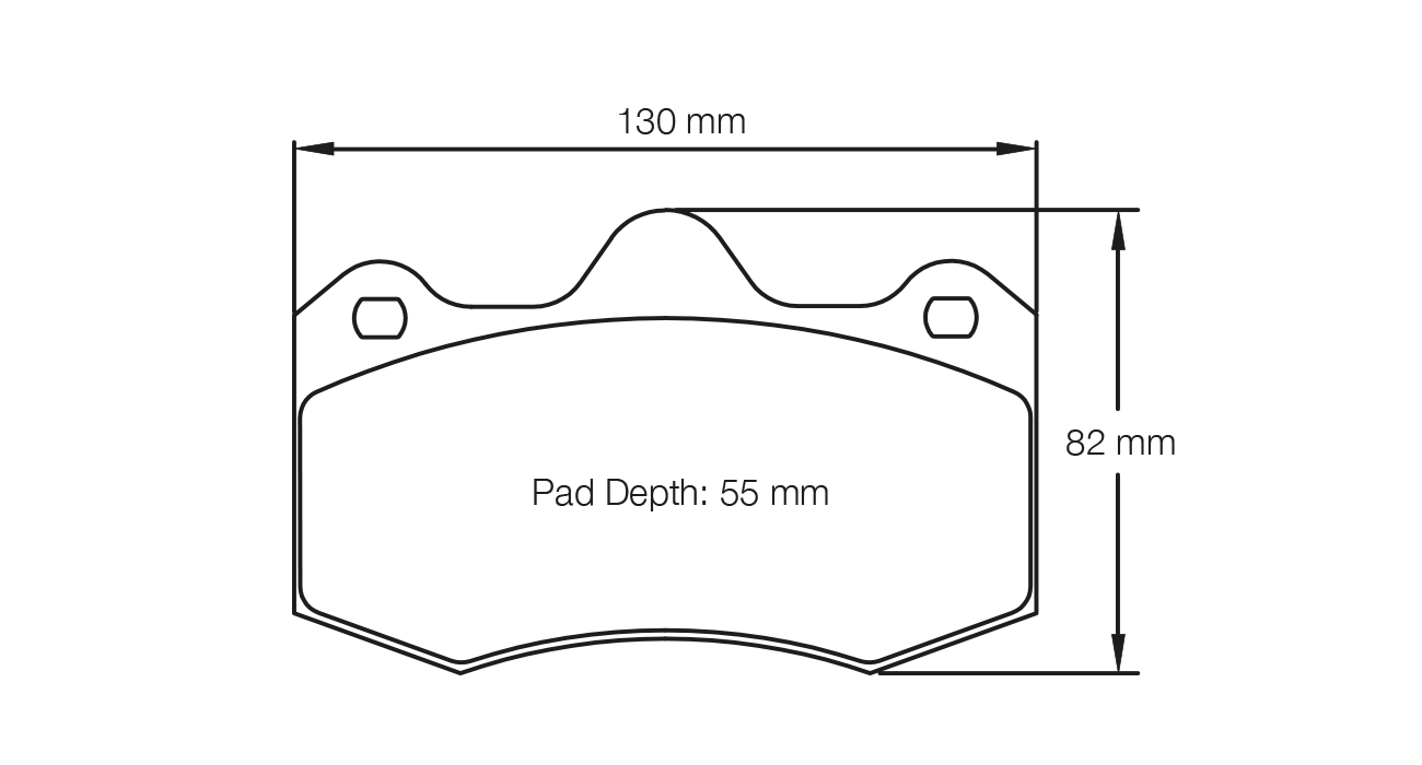 Pagid Racing RSL 29 Brake Pads S203454U001