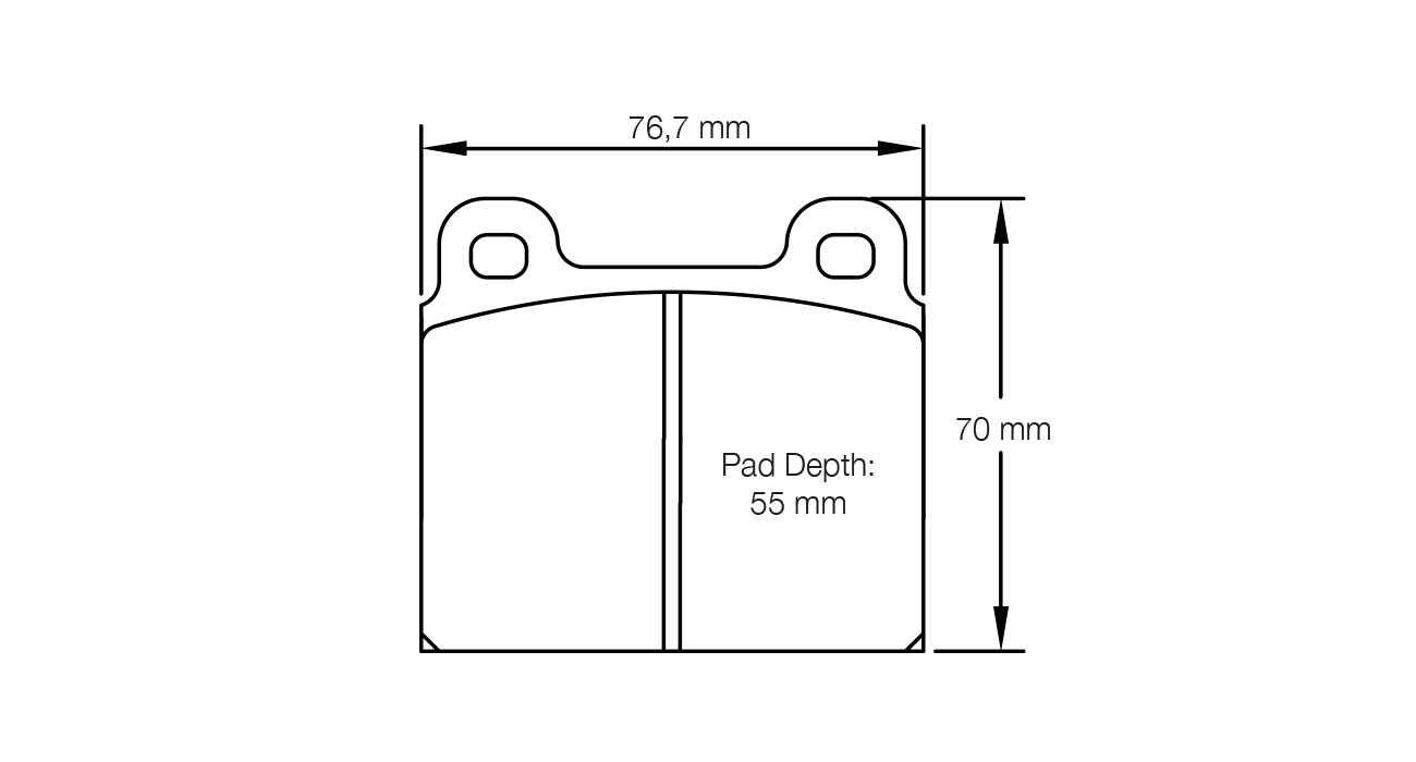 Pagid Racing RSL 29 Brake Pads E450129010