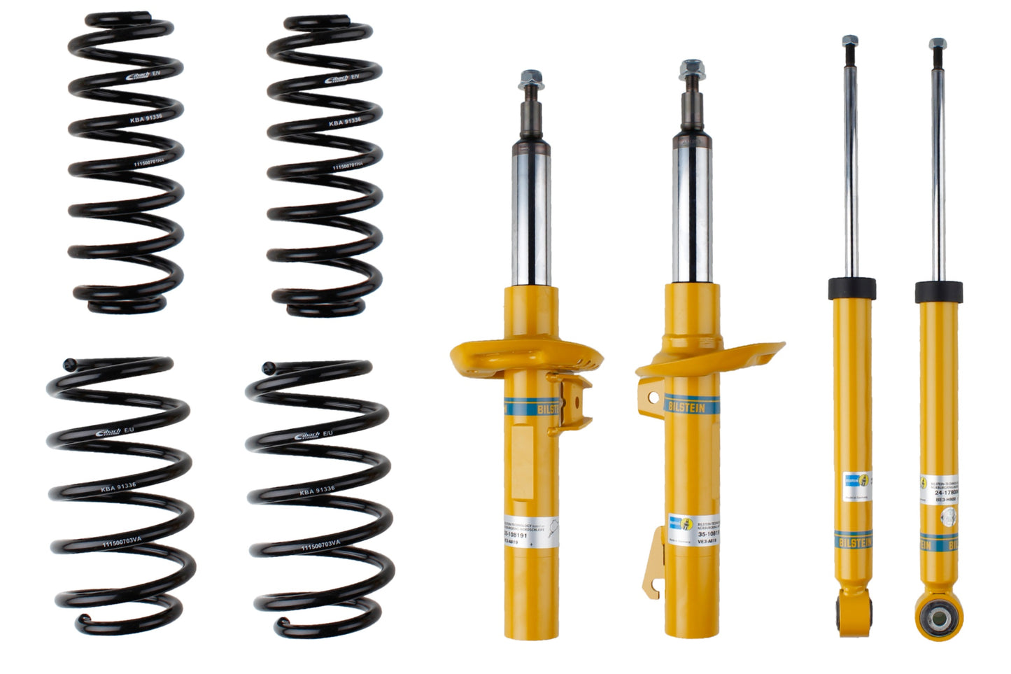 Bilstein B12 Pro-Kit Lowering Springs & Dampers for SEAT ALTEA XL (5P5) 46-182517