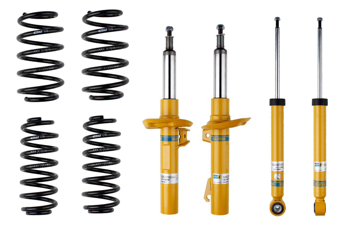 Bilstein B12 Pro-Kit Lowering Springs & Dampers for VW JETTA III (1K2) 46-184290