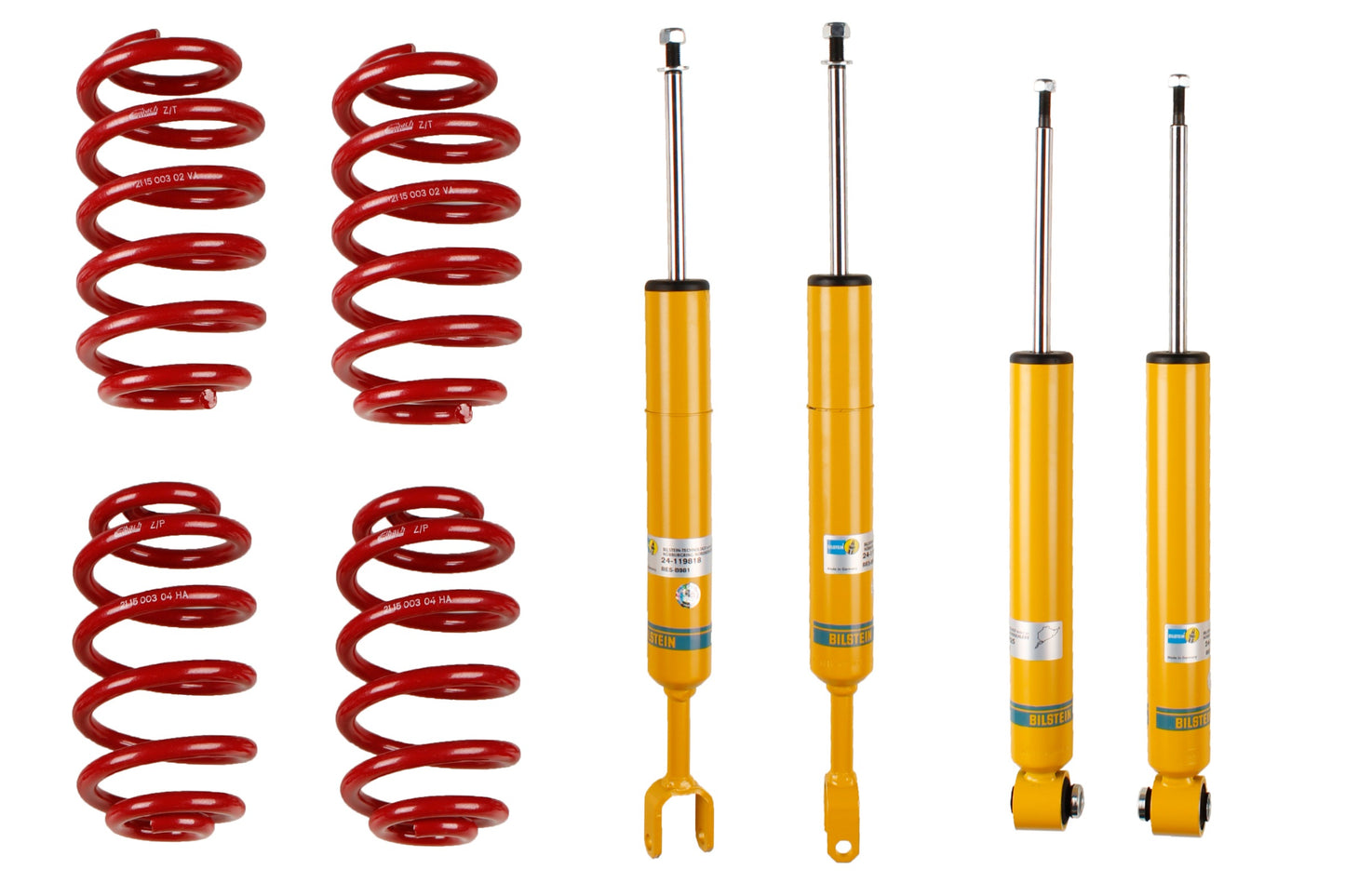 Bilstein B12 Sportline Lowering Springs & Dampers for SEAT EXEO ST (3R5) 46-188601