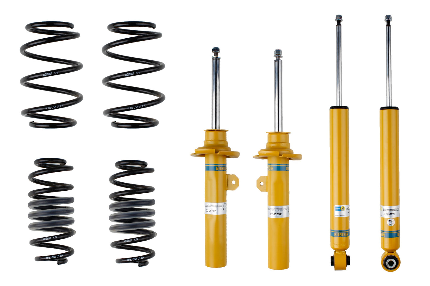 Bilstein B12 Pro-Kit Lowering Springs & Dampers for BMW 2 ActiveTourer 216i-218d 46-275202