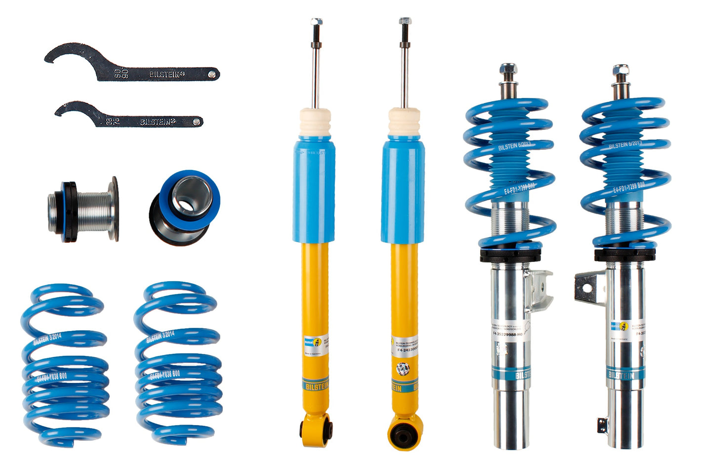 Bilstein B14 Coilovers for Audi A3 8V Golf 7 50mm Solid Rear Axle 47-229945