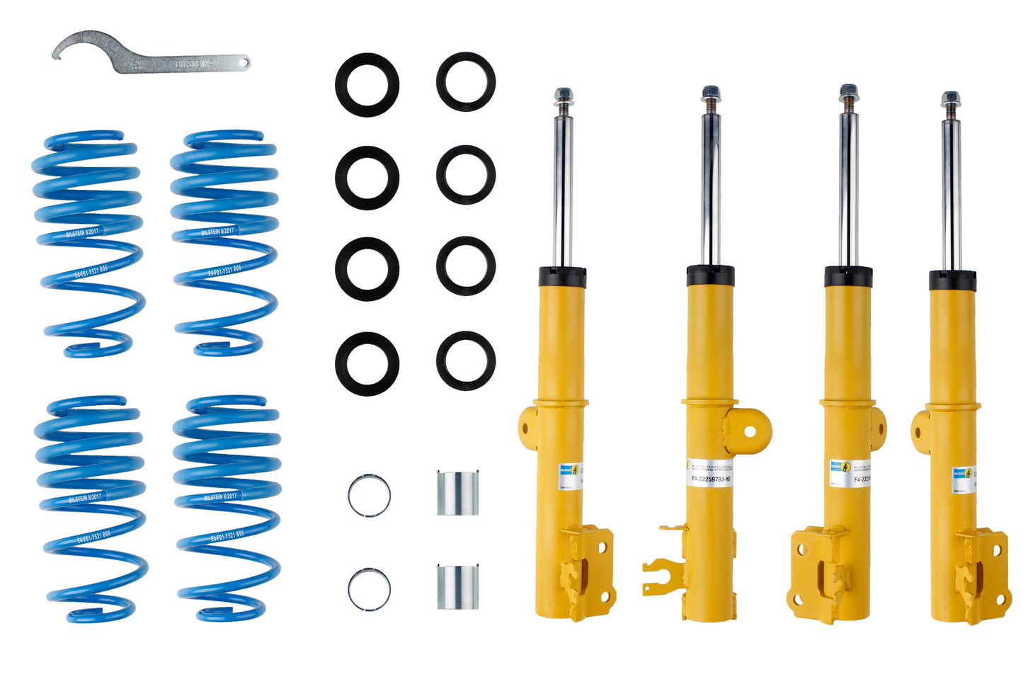 Bilstein B14 Coilovers for Fiat 500x 2WD 47-259751