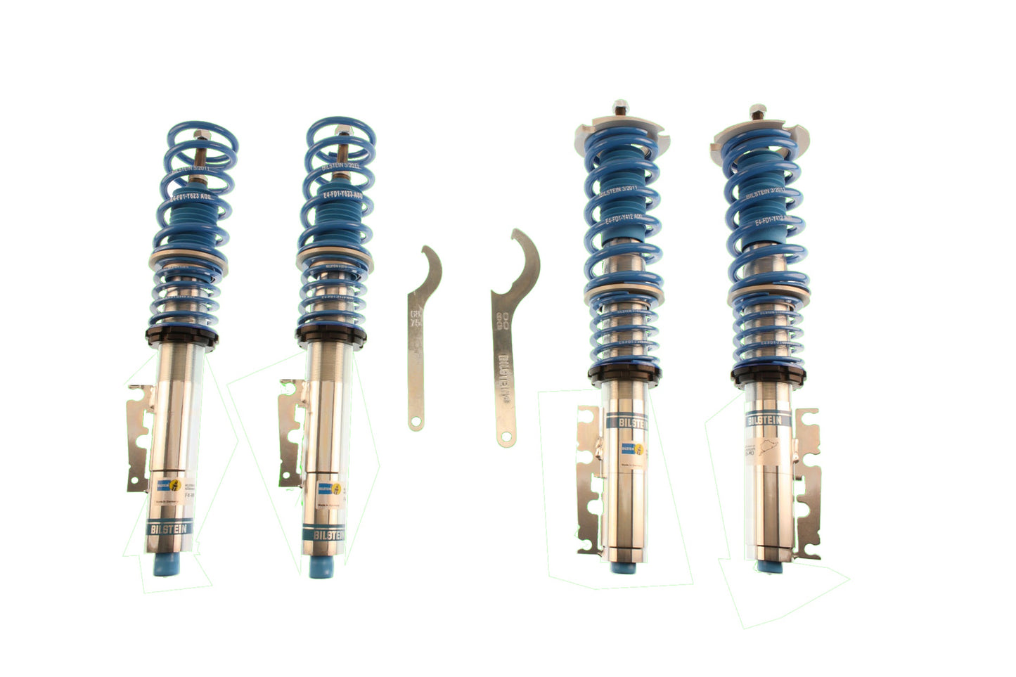 Bilstein B16 Coilovers for Porsche Boxster 986 USA 48-181440