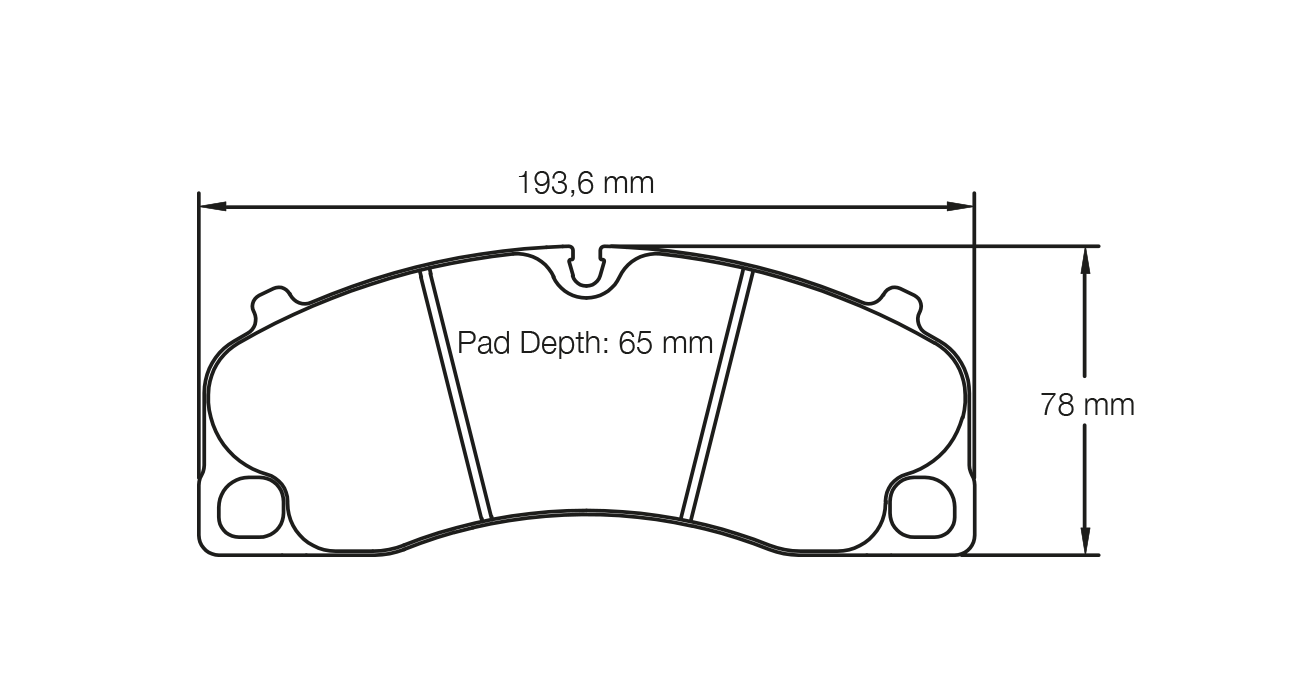 Pagid Racing RSL 29 Brake Pads S4908R29001