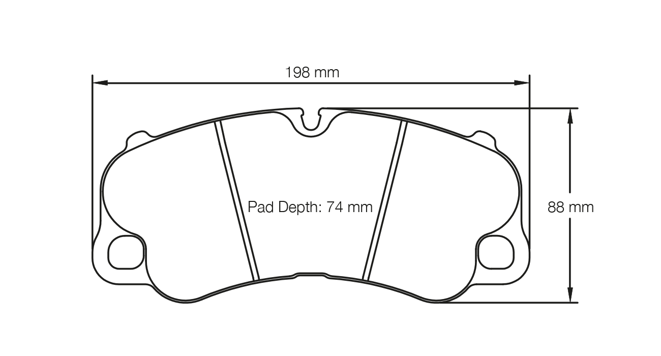 Pagid Racing RSL 29 Brake Pads S4927R29001
