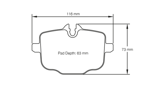 Pagid Racing RSL 29 Brake Pads S4932R29001