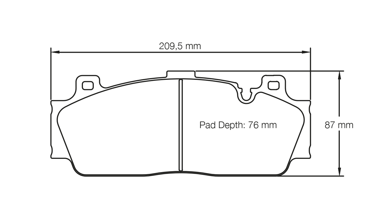Pagid Racing RSL 29 Brake Pads S4934R29001