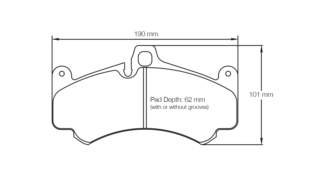 Pagid Racing RSL 29 Brake Pads E8003R2901