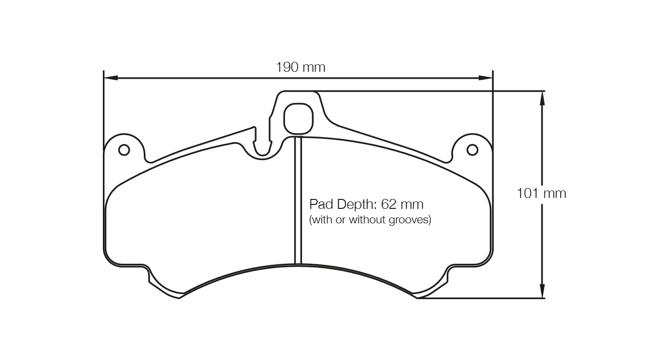 Pagid Racing RSL 29 Brake Pads E8004R2901