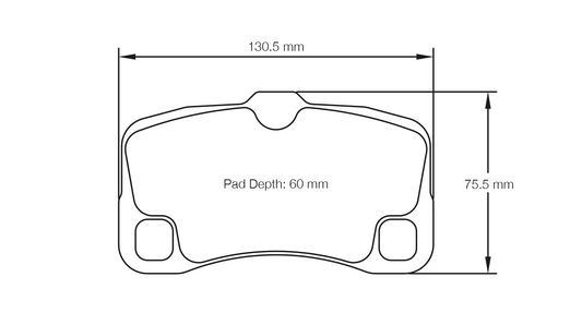 Pagid Racing RSL 29 Brake Pads E8006R2901