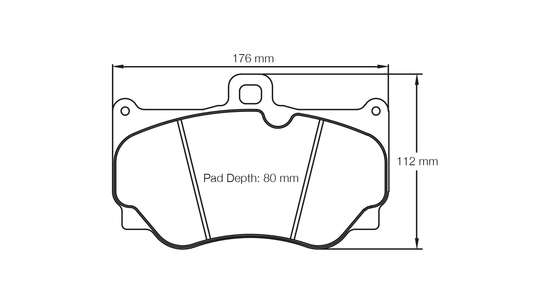 Pagid Racing RSL 29 Brake Pads E8011R2901