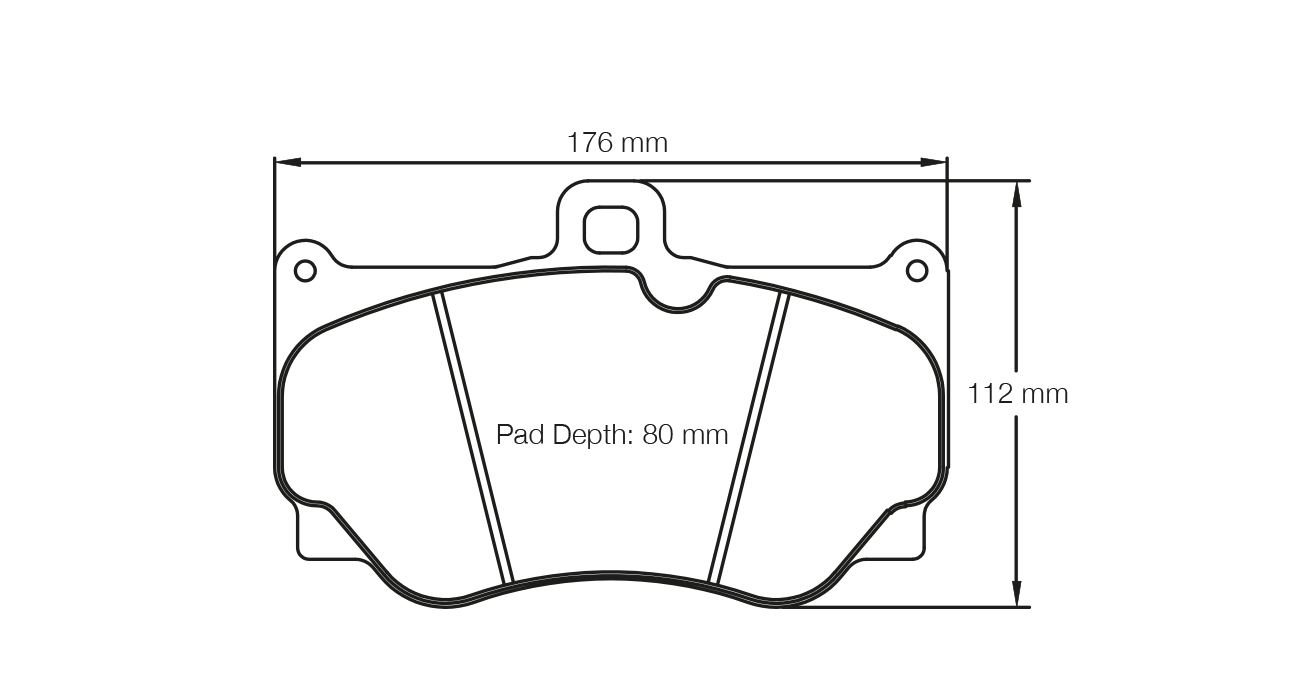 Pagid Racing RSL 29 Brake Pads E8011R2901
