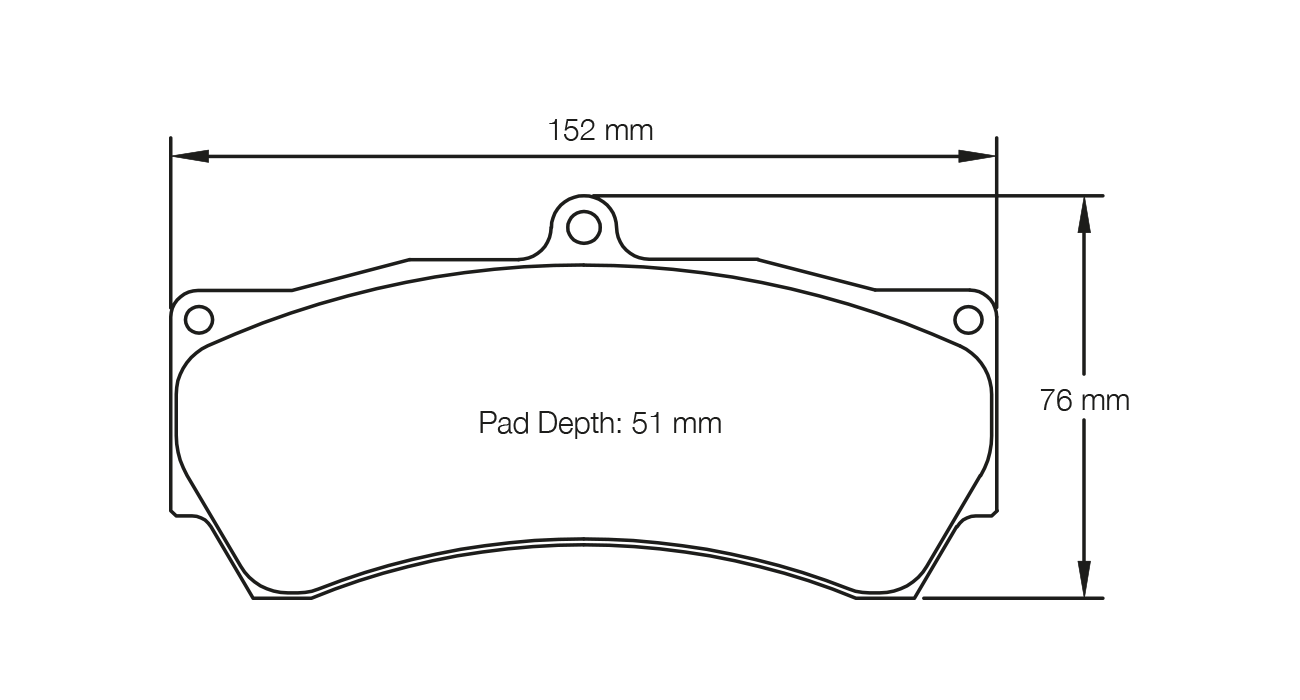 Pagid Racing RSL 29 Brake Pads E8028R2901