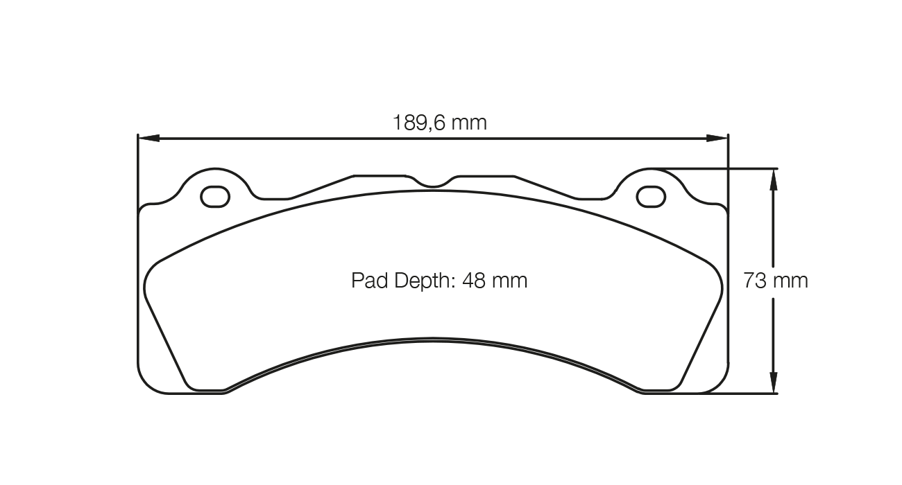 Pagid Racing RSL 29 Brake Pads E8061R2901