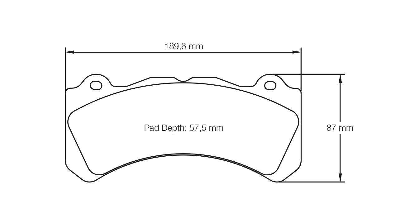 Pagid Racing RSL 29 Brake Pads E8062R2901