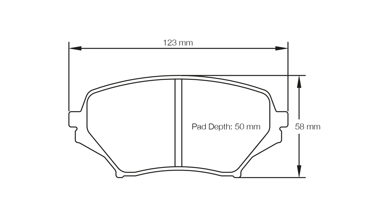 Pagid Racing RSL 29 Brake Pads E8082R2901