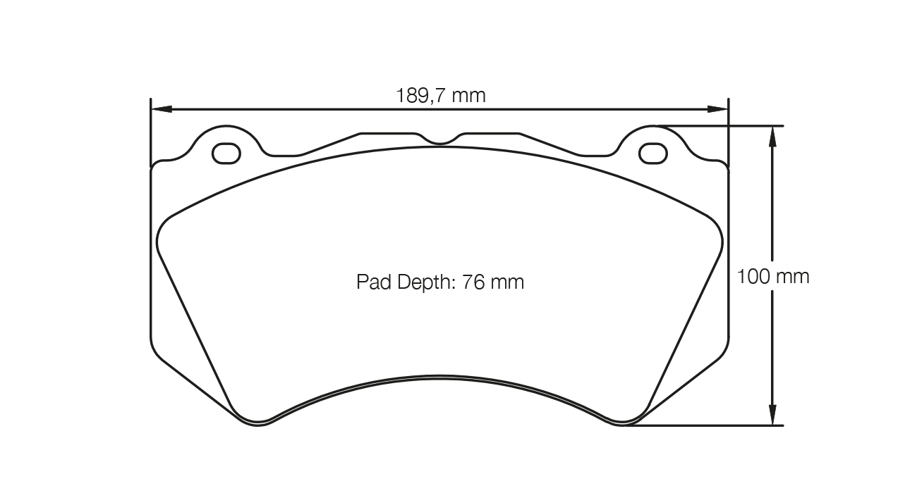 Pagid Racing RSL 29 Brake Pads E8083R2901