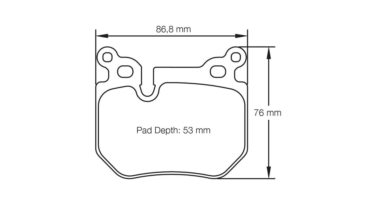 Pagid Racing RSL 29 Brake Pads E8085R2901