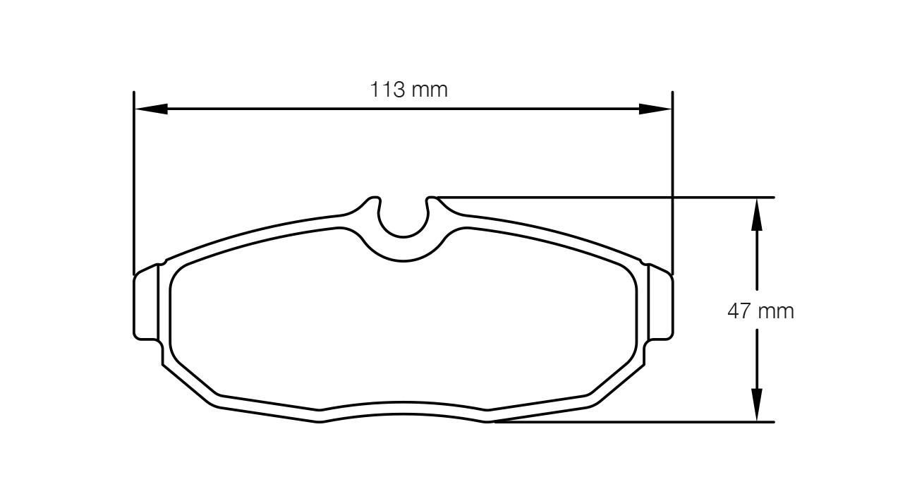 Pagid Racing RSL 29 Brake Pads E8113R2901