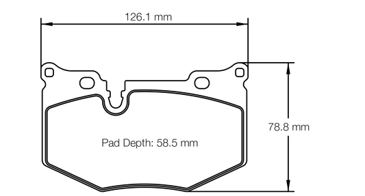 Pagid Racing RSL 29 Brake Pads S8279R29001