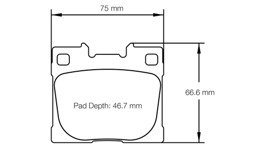 Pagid Racing RSL 29 Brake Pads S8300R29001